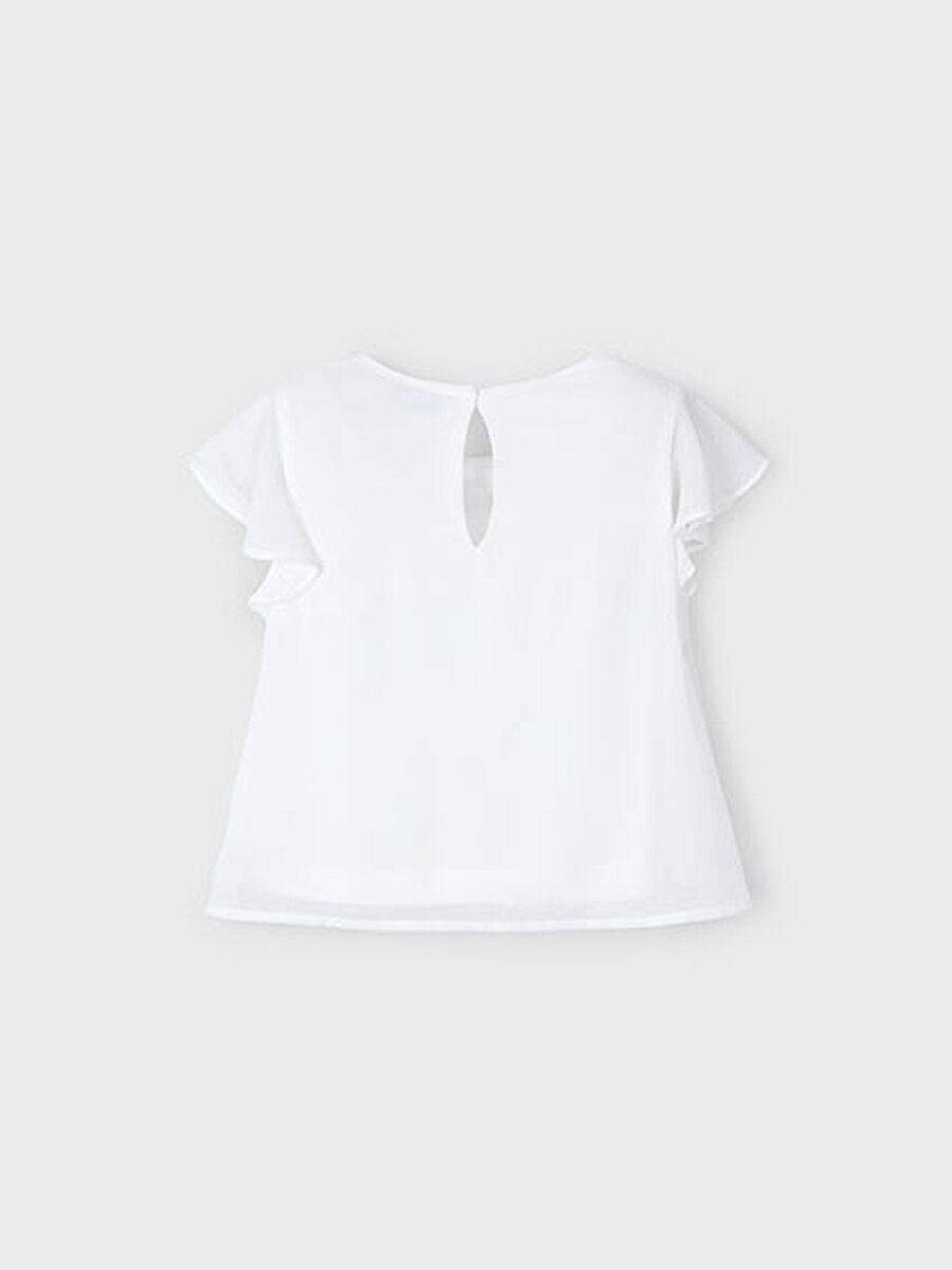 T-shirt van het merk Mayoral in het Ecru