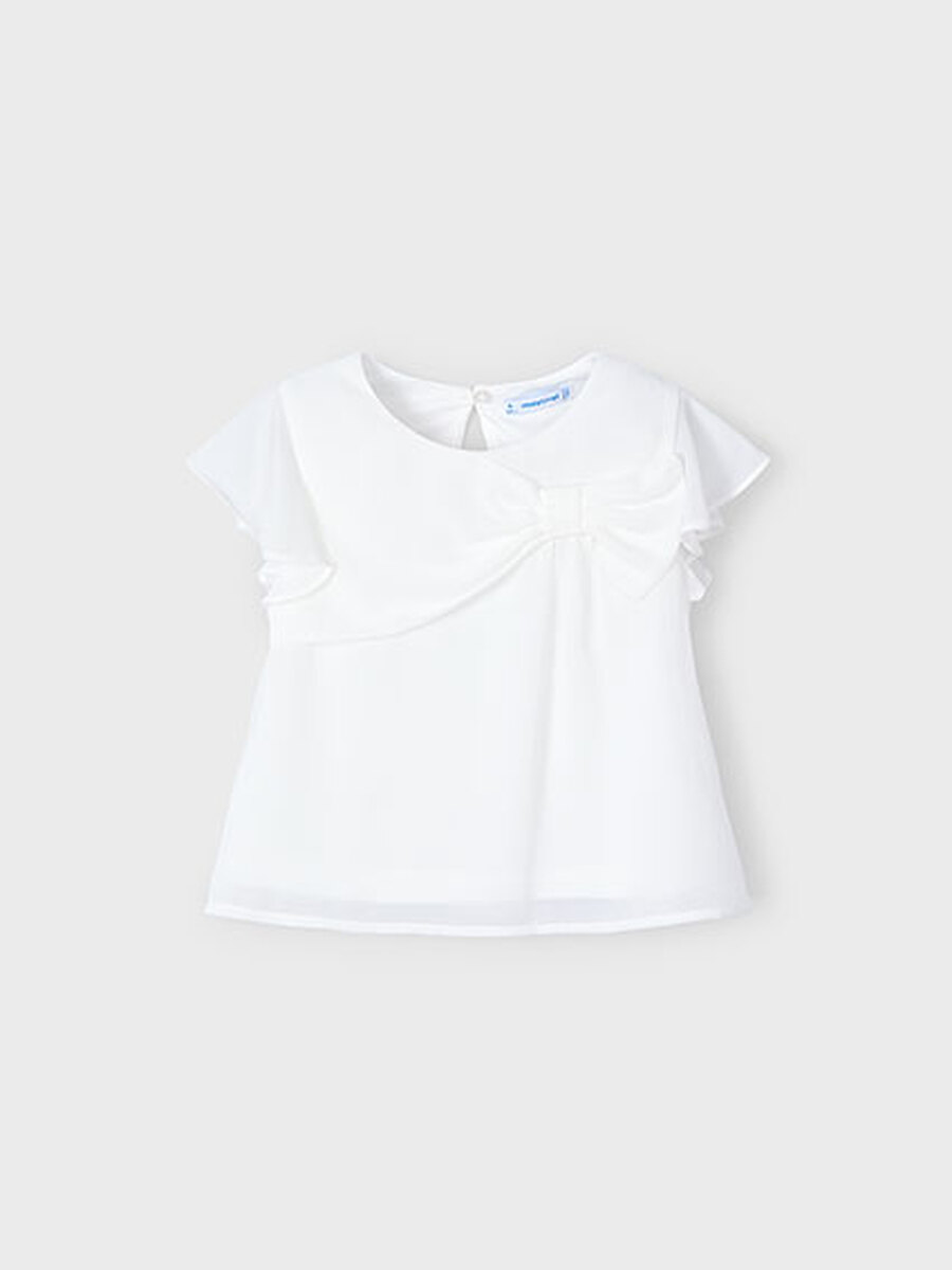T-shirt van het merk Mayoral in het Ecru