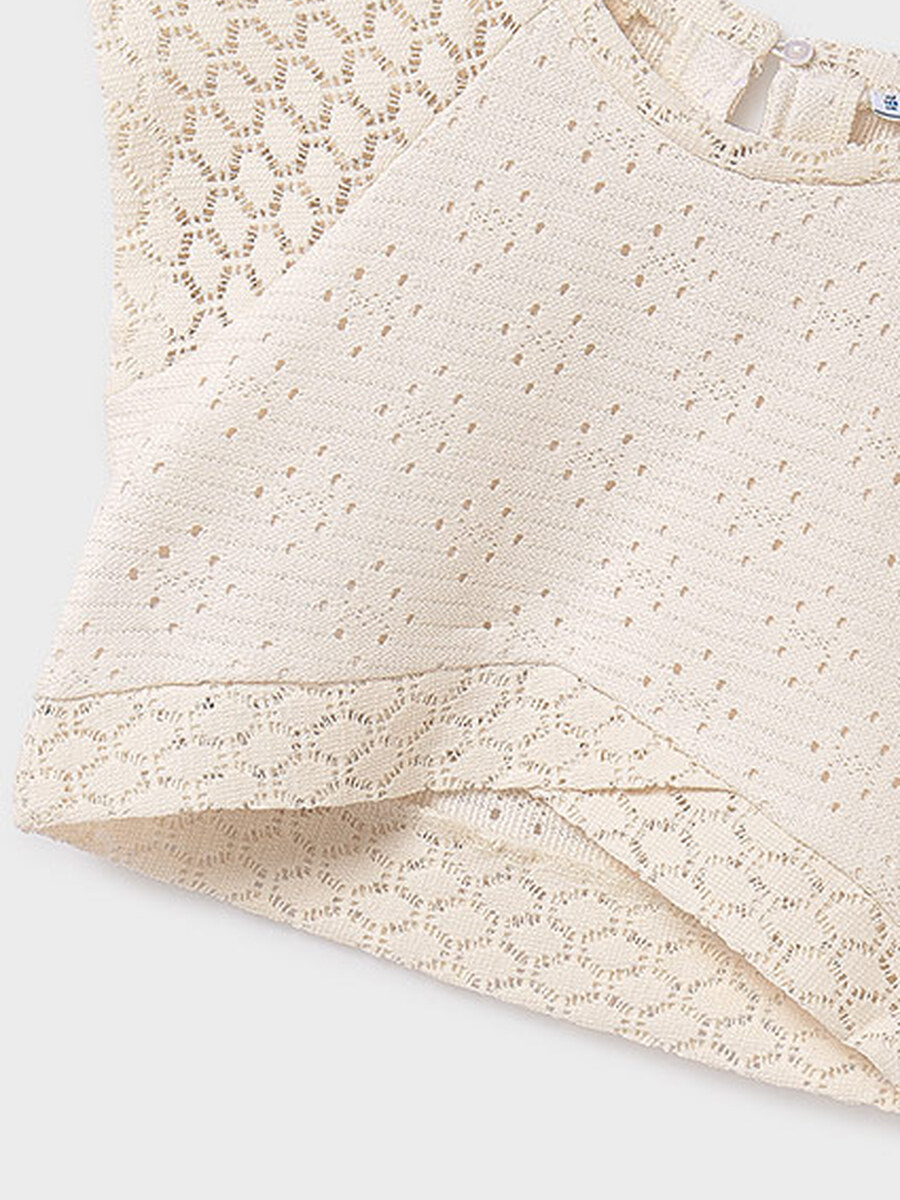 Top van het merk Mayoral in het Beige