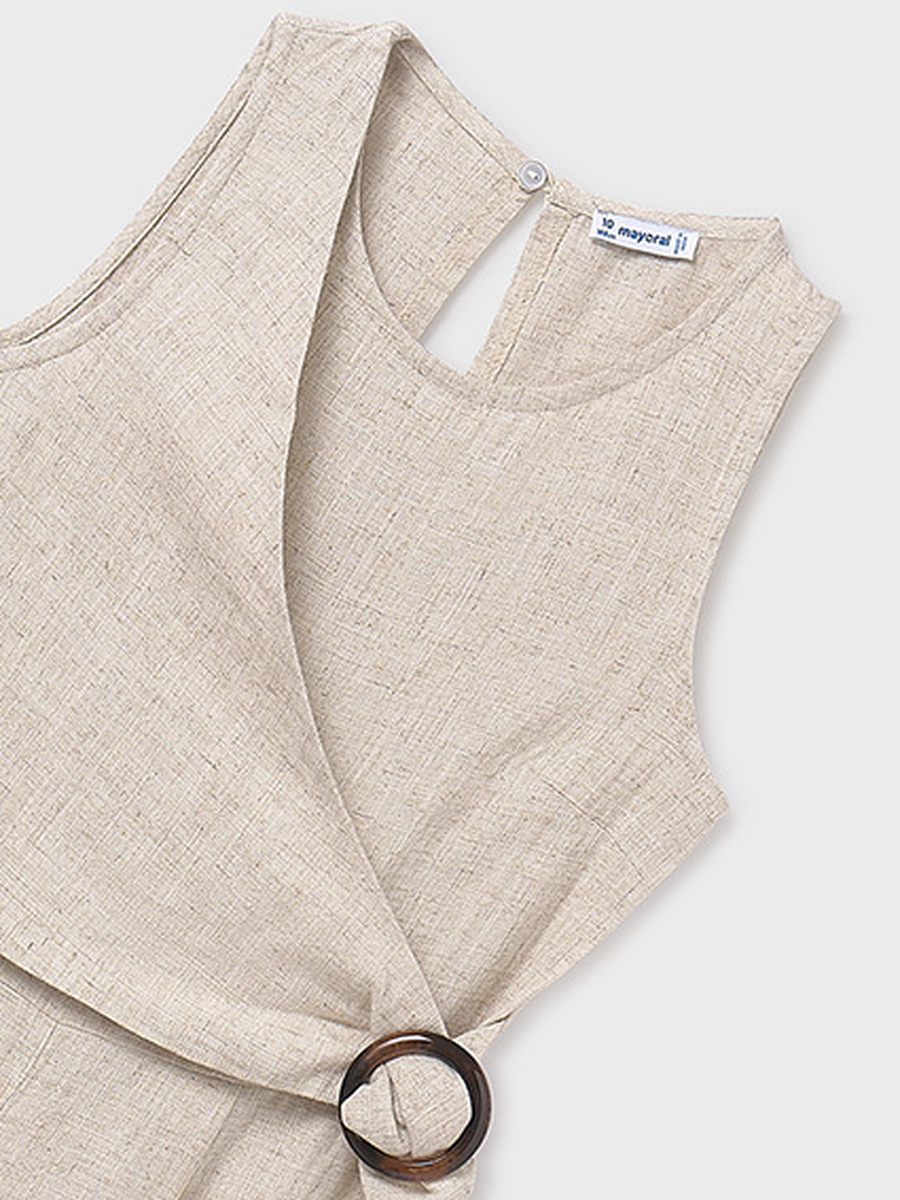 Jumpsuit van het merk Mayoral in het Beige