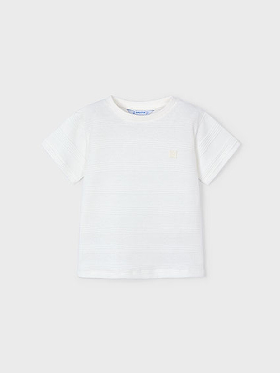 T-shirt van het merk Mayoral in het Ecru