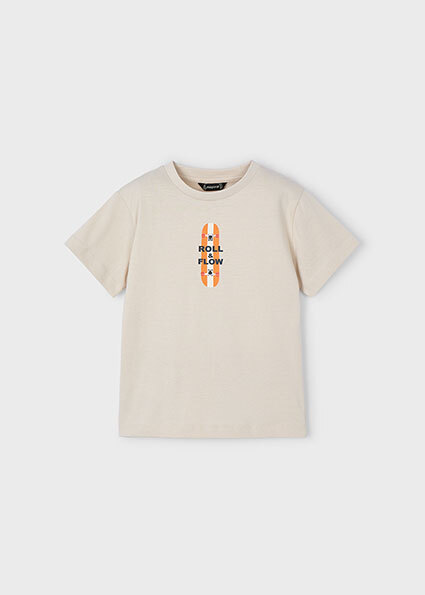 T-shirt van het merk Mayoral in het Beige