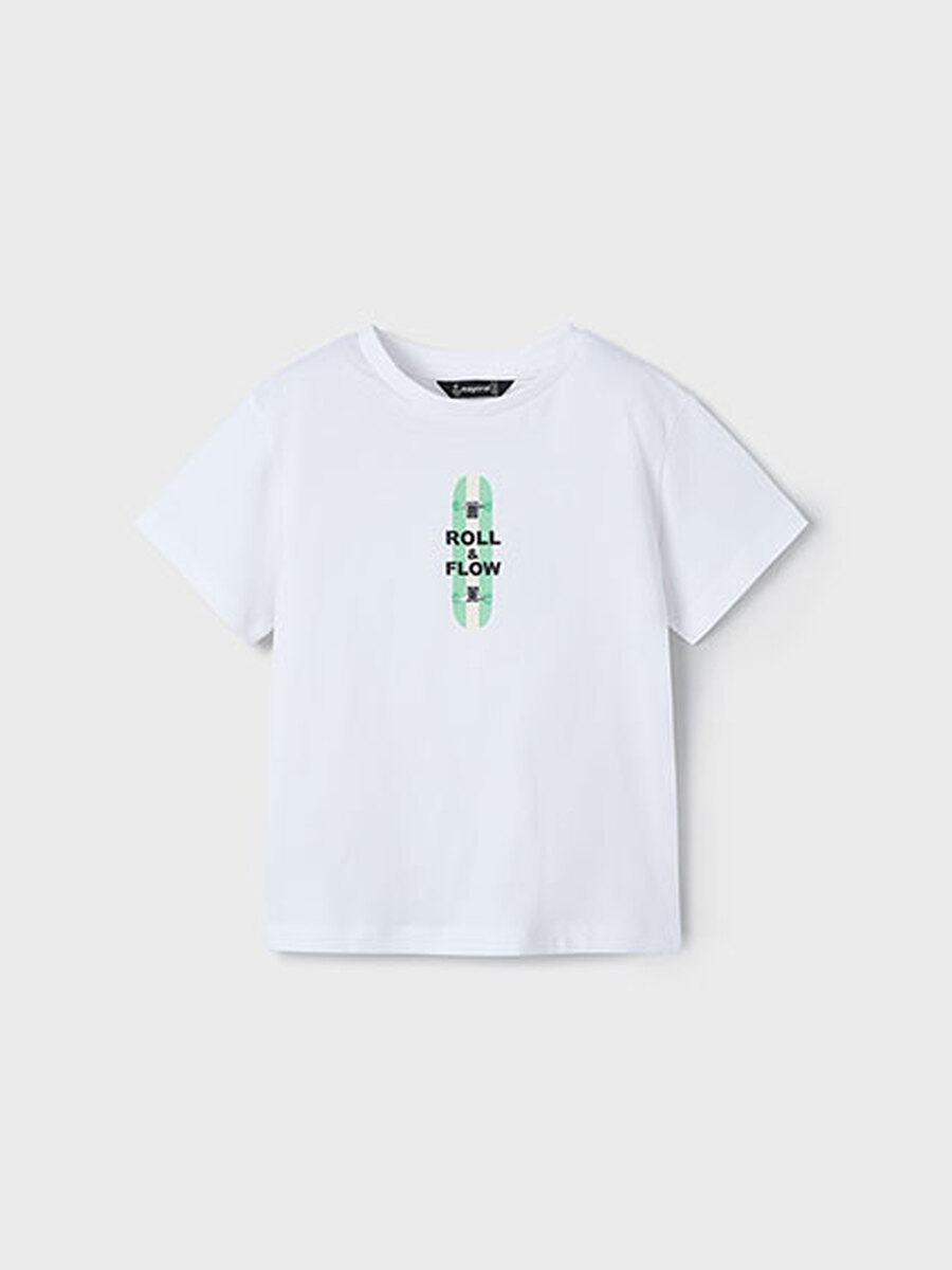 T-shirt van het merk Mayoral in het Ecru