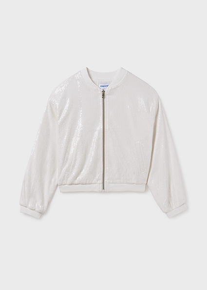 Jacket van het merk Mayoral in het Ecru