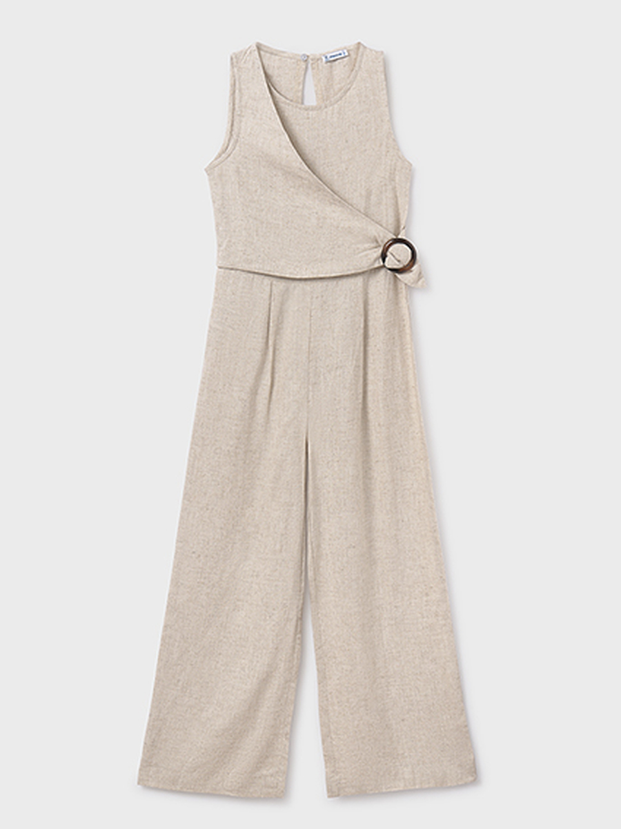 Jumpsuit van het merk Mayoral in het Beige