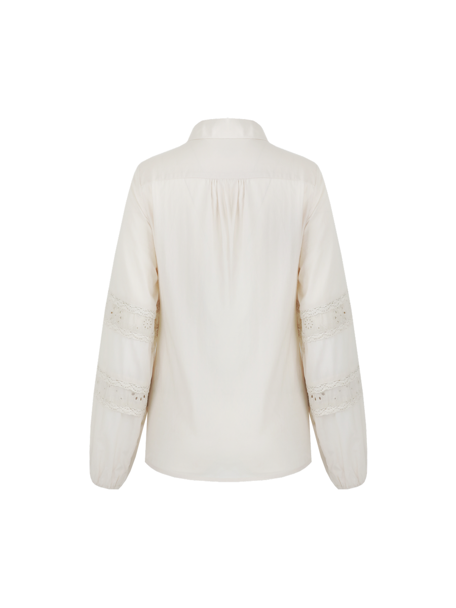 Bloes van het merk C&s The Label in het Beige
