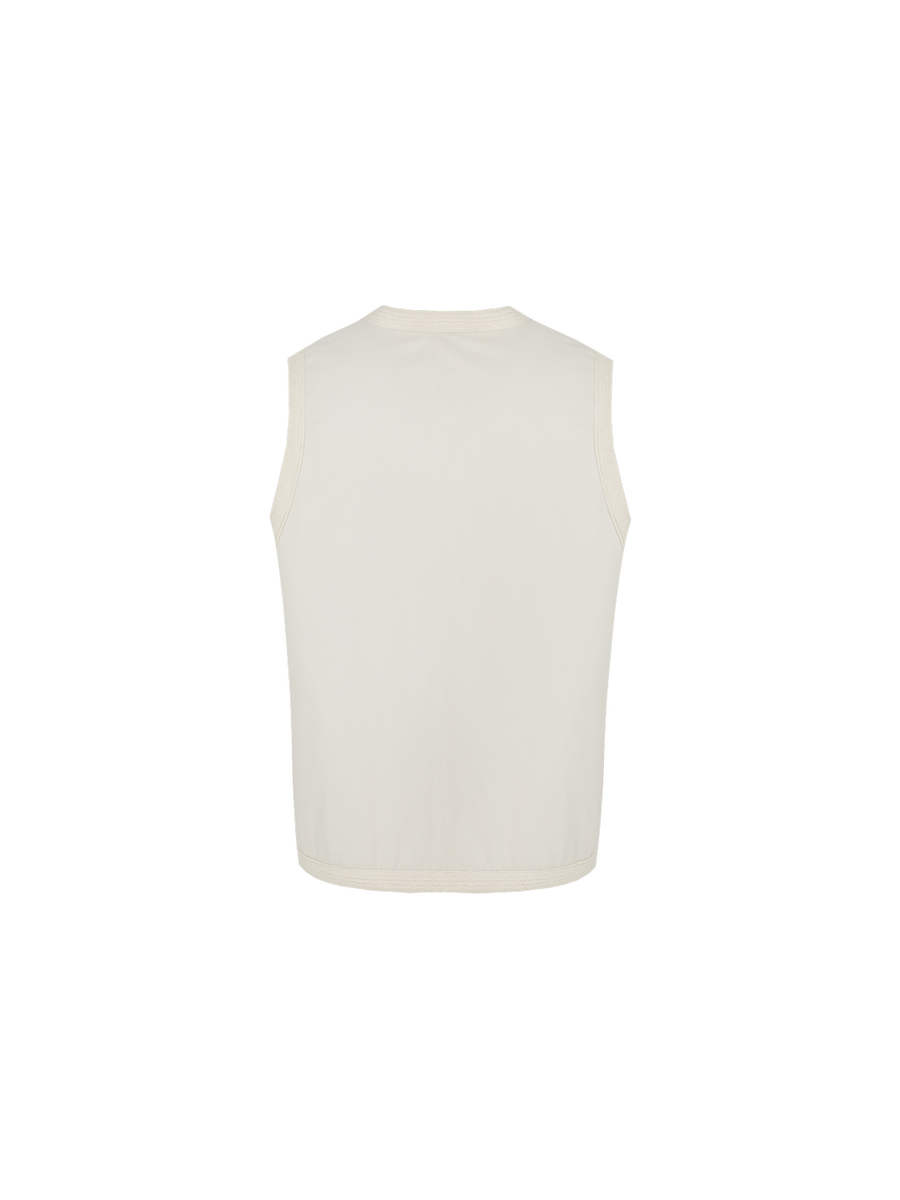 Gilet van het merk C&s The Label in het Beige