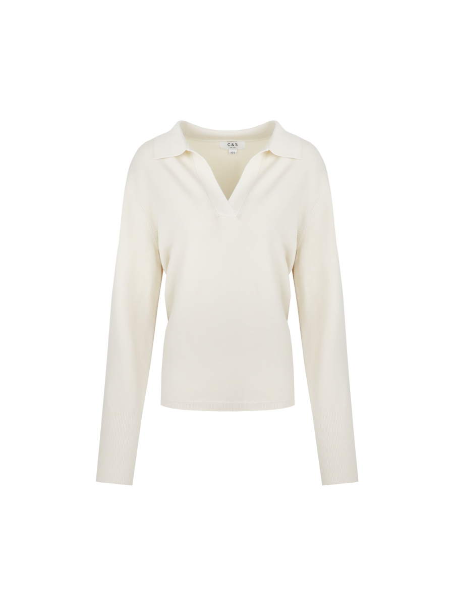 Sweater van het merk C&s The Label in het Beige