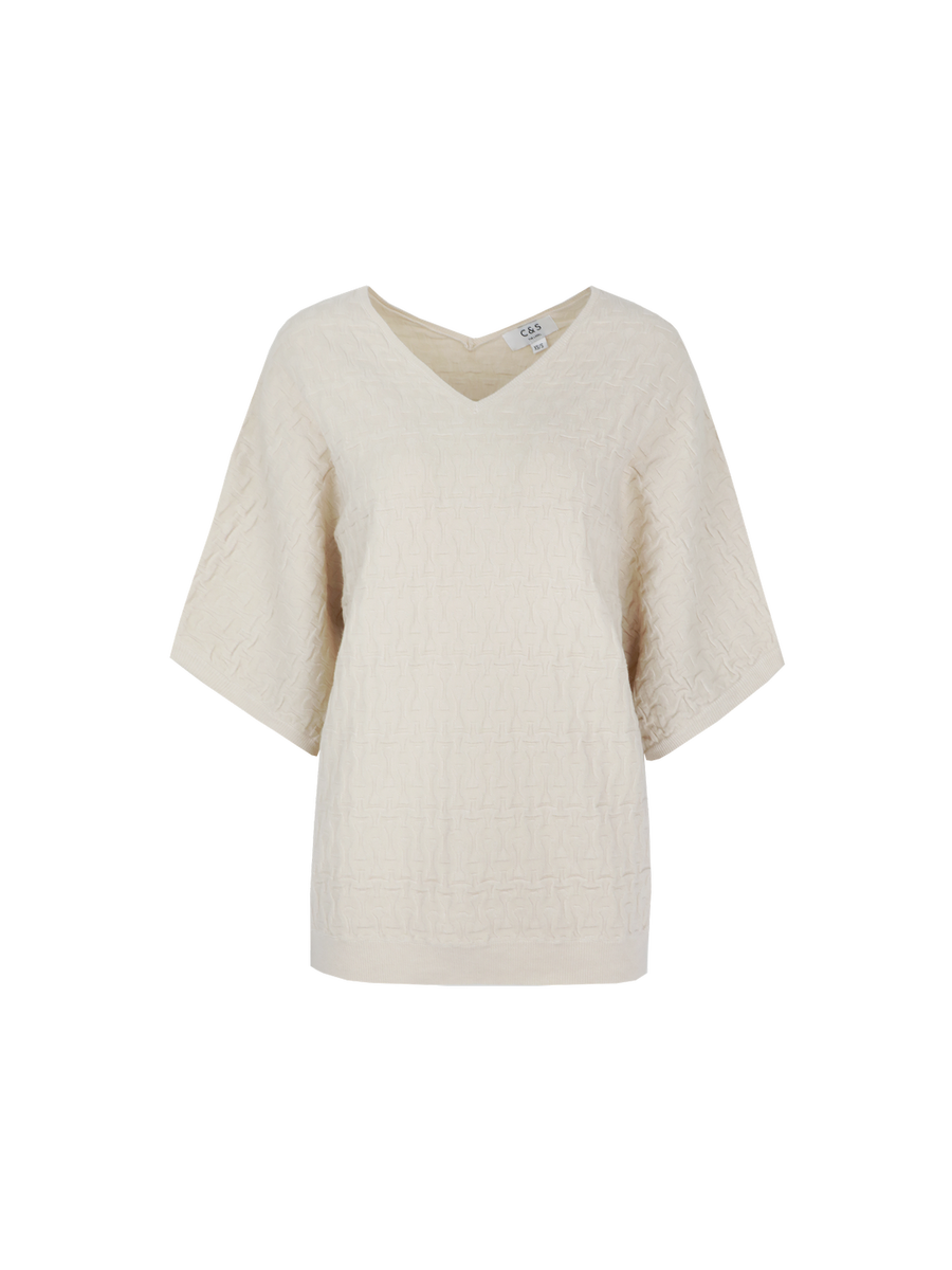 Sweater van het merk C&s The Label in het Beige
