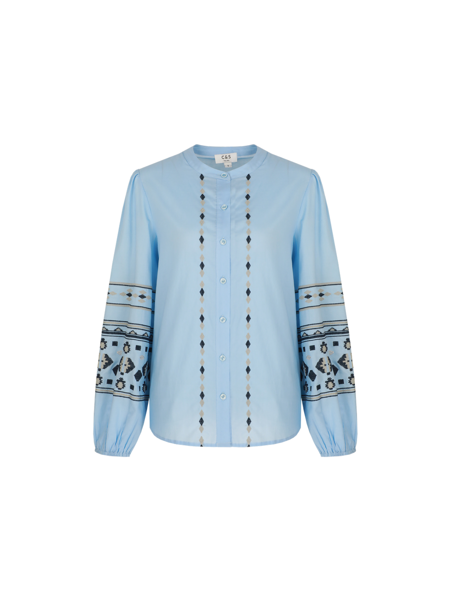 Bloes van het merk C&s The Label in het Blauw
