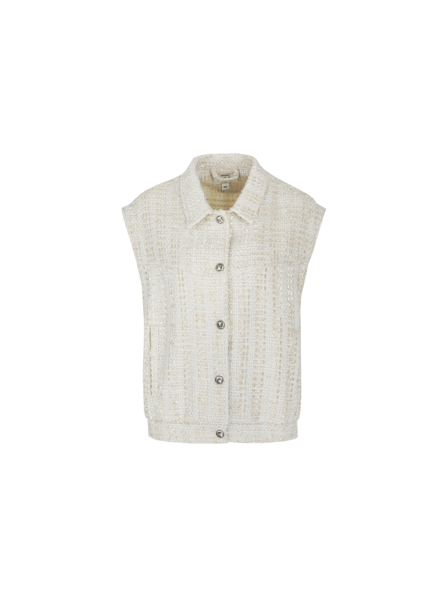 Jacket van het merk C&s The Label in het Beige