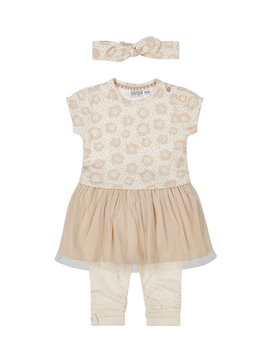 Set van het merk Dirkje in het Beige
