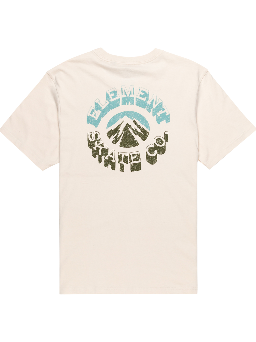 T-shirt van het merk Element in het Ecru