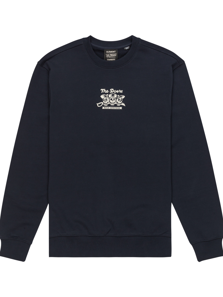 Sweater van het merk Element in het Marine