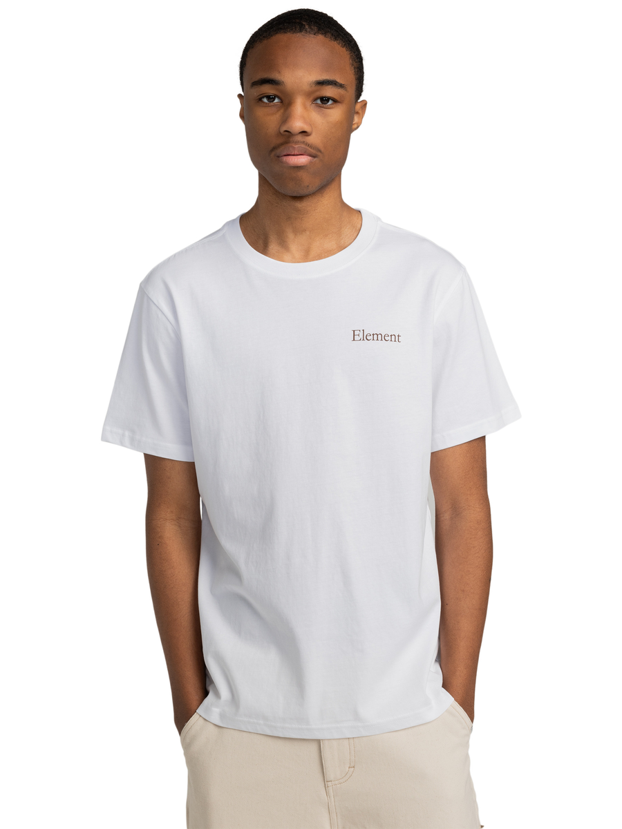 T-shirt van het merk Element in het Wit