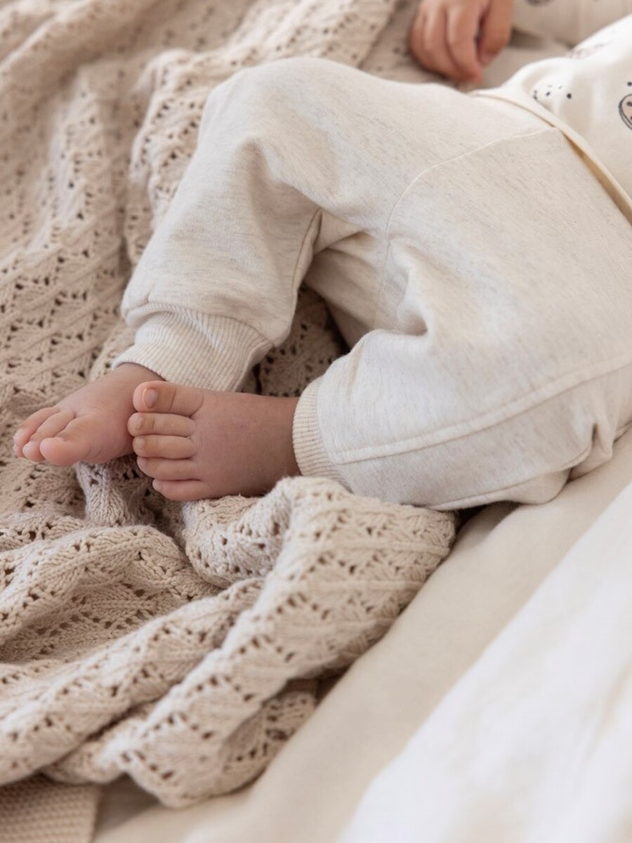 Broek van het merk Feetje in het Ecru