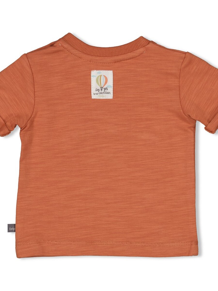 T-shirt van het merk Feetje in het Oranje