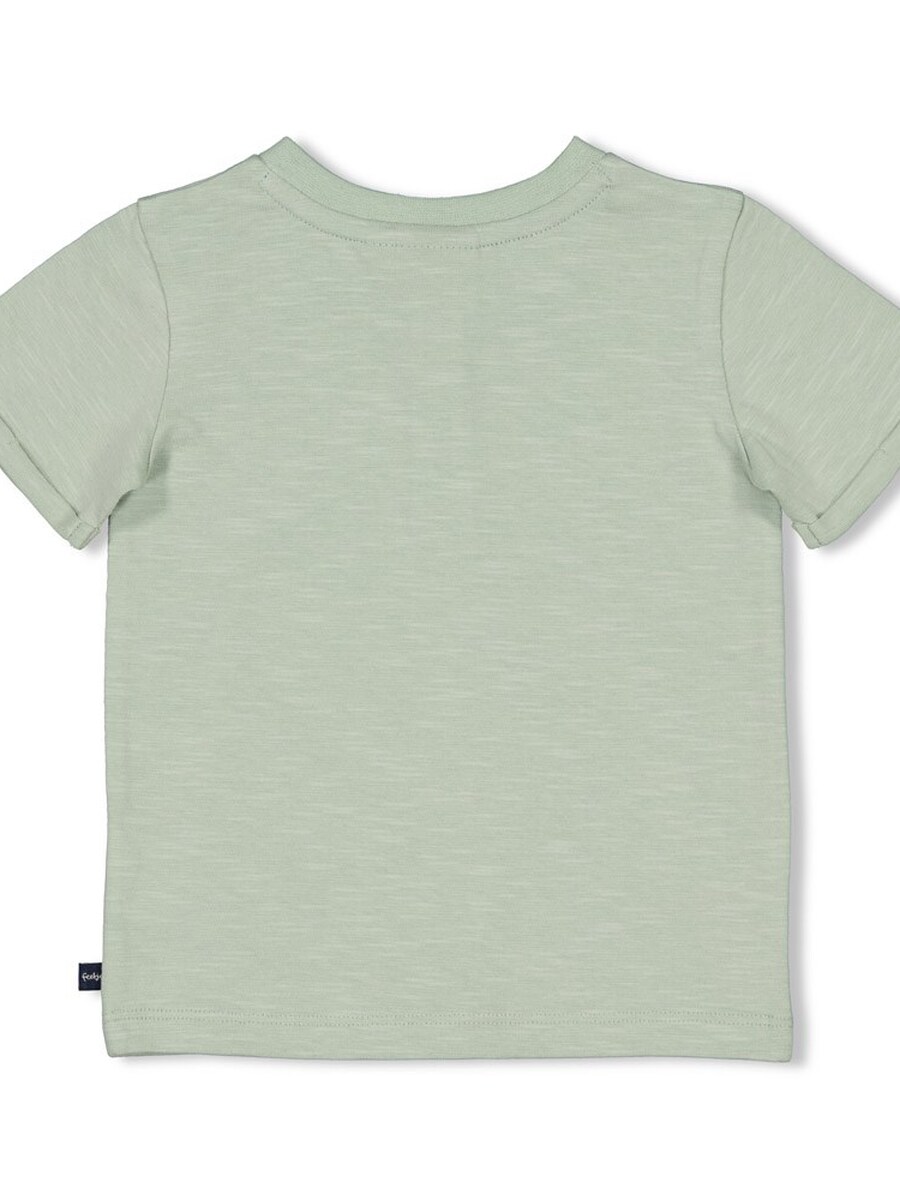 T-shirt van het merk Feetje in het Groen