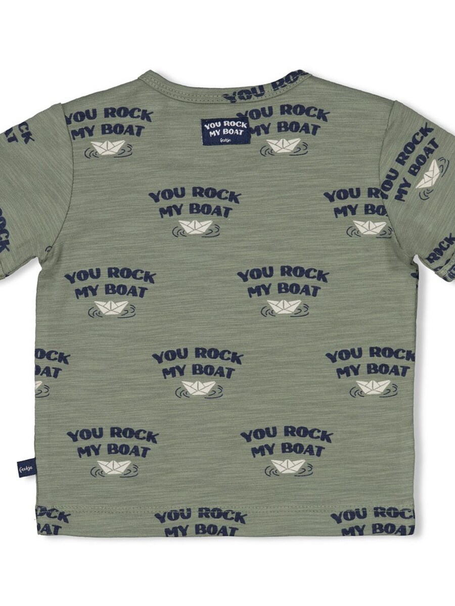 T-shirt van het merk Feetje in het Groen