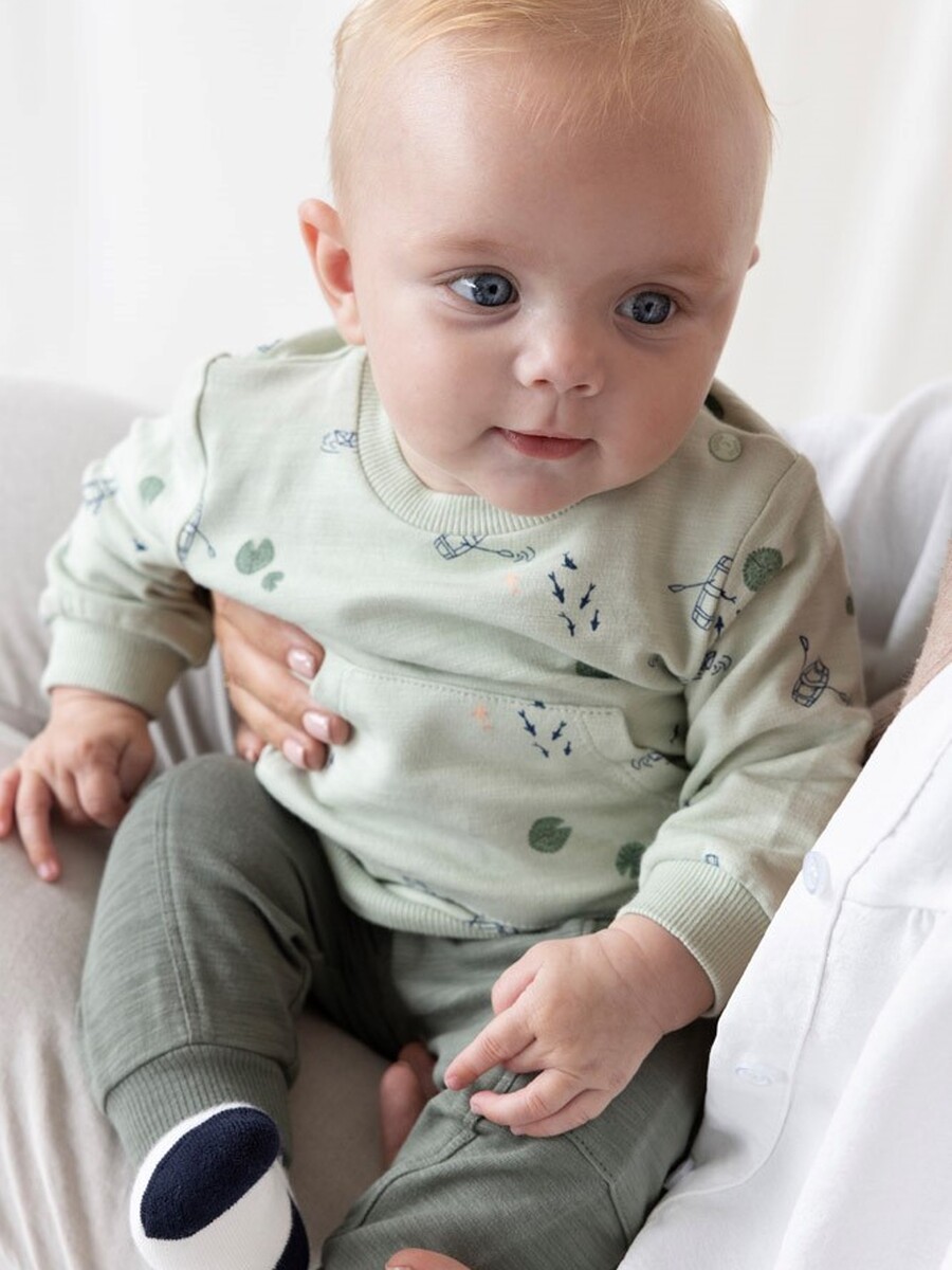 Broek van het merk Feetje in het Groen