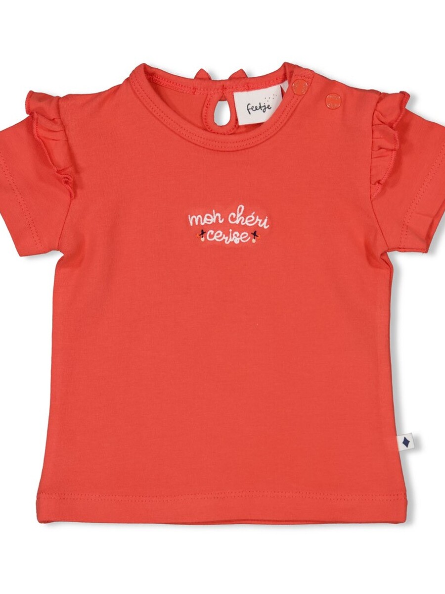 T-shirt van het merk Feetje in het Rood
