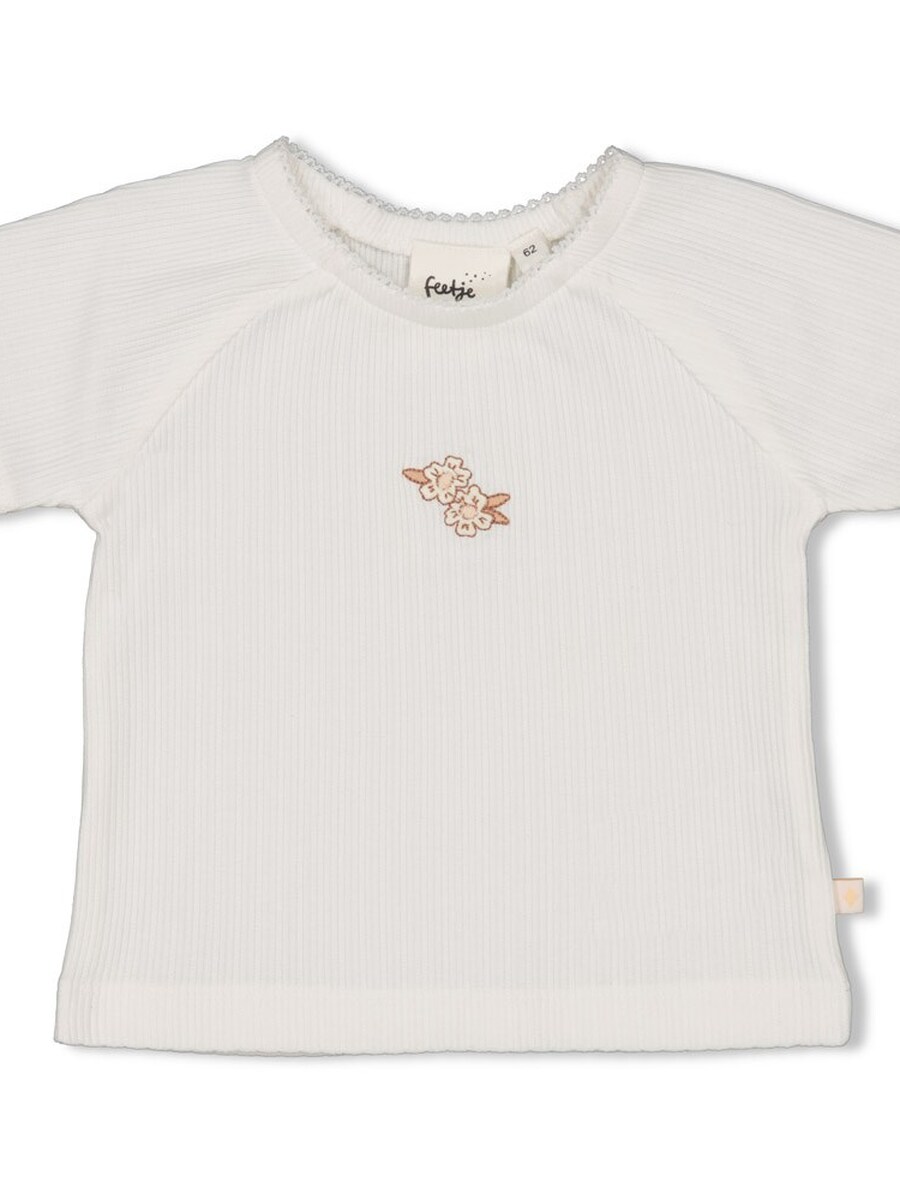 T-shirt van het merk Feetje in het Ecru