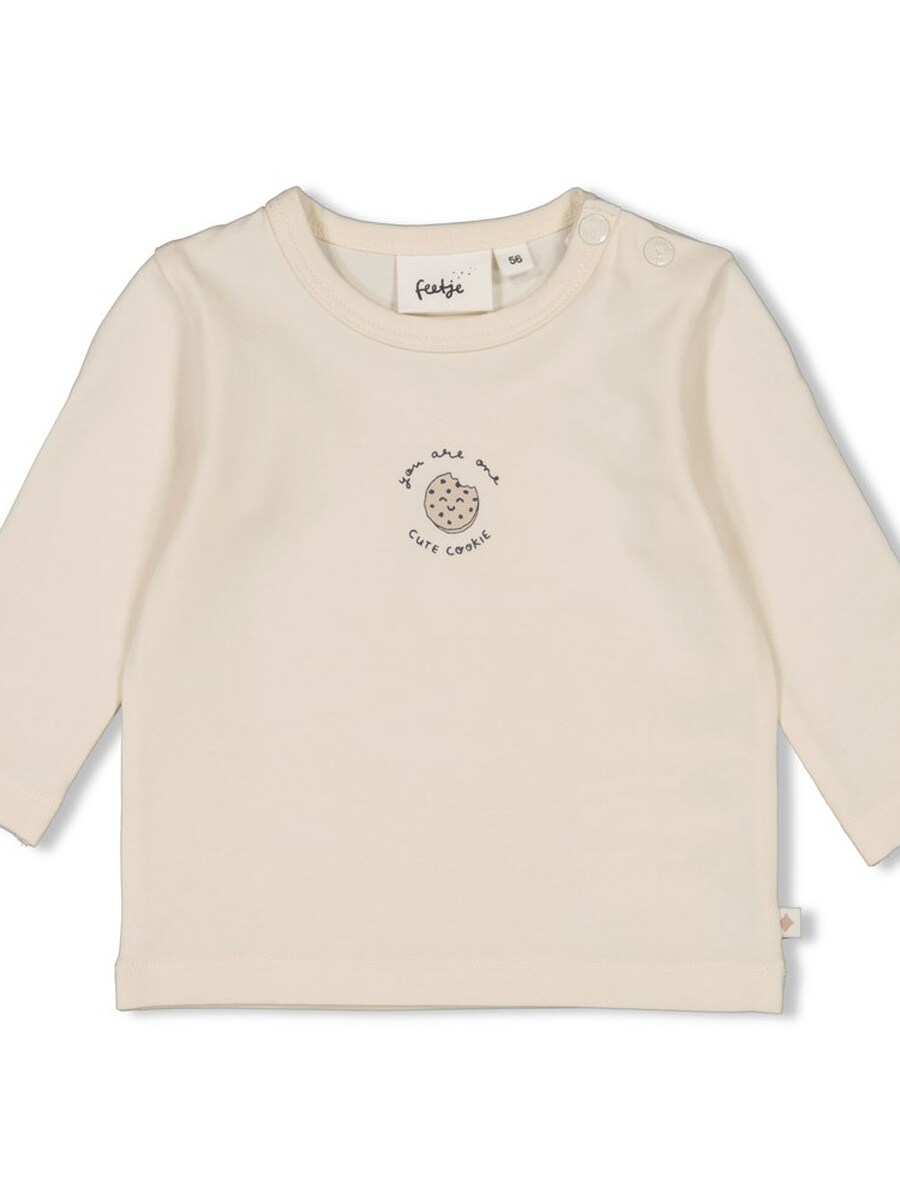 T-shirt van het merk Feetje in het Ecru