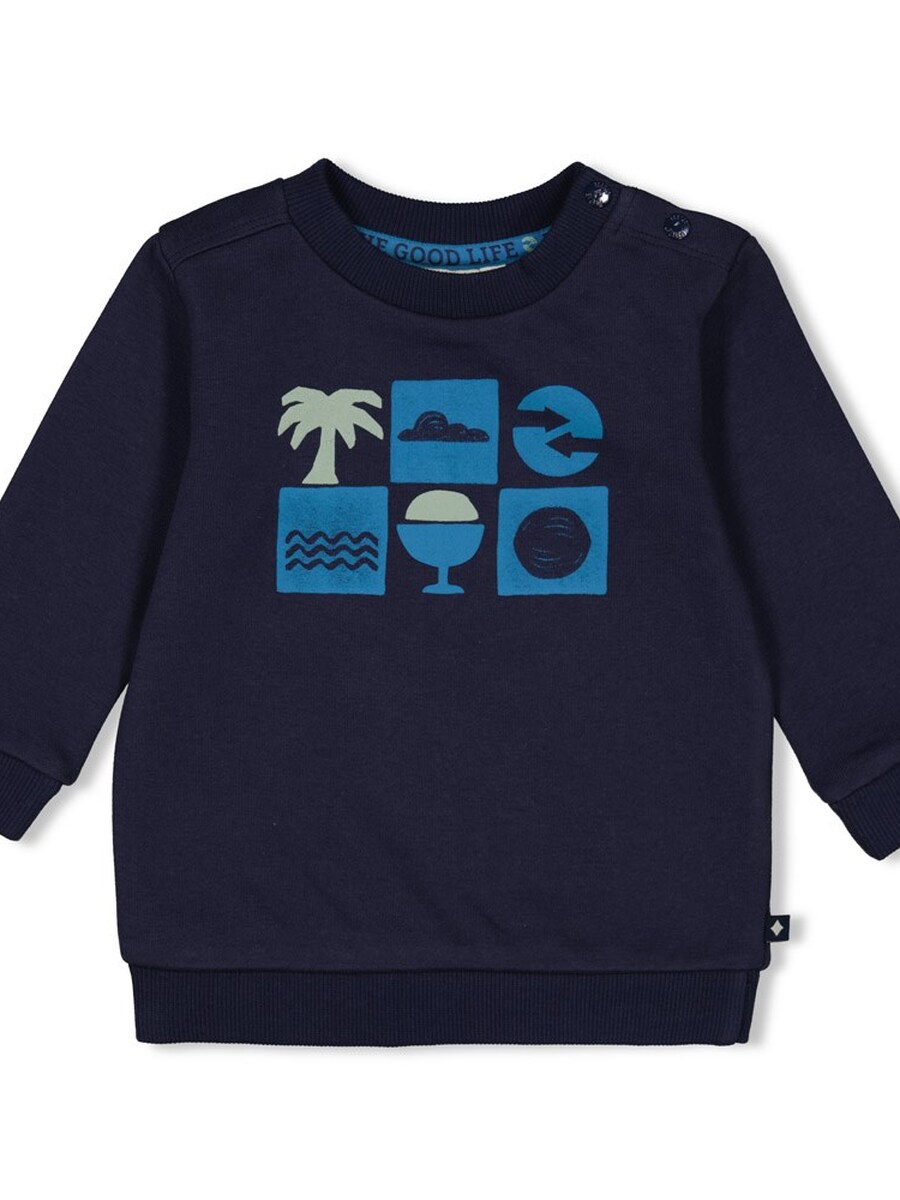 Sweater van het merk Feetje in het Marine