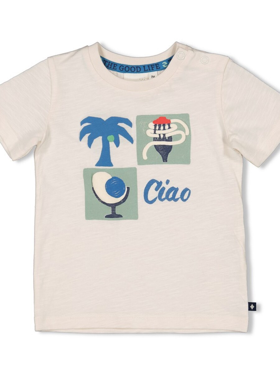 T-shirt van het merk Feetje in het Beige