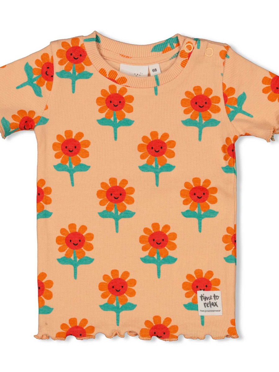Pyjama van het merk Feetje in het Oranje
