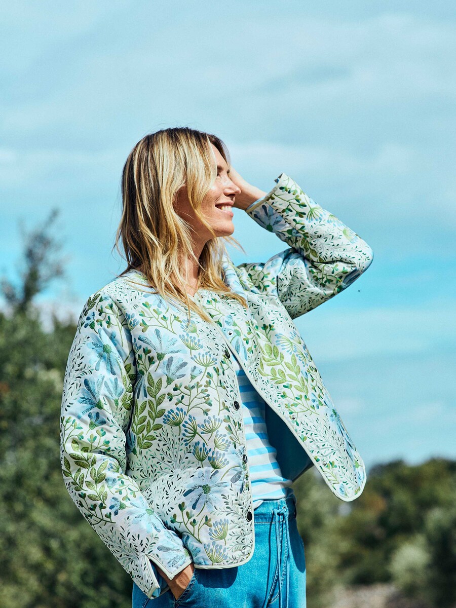 Jacket van het merk Freequent in het Blauw