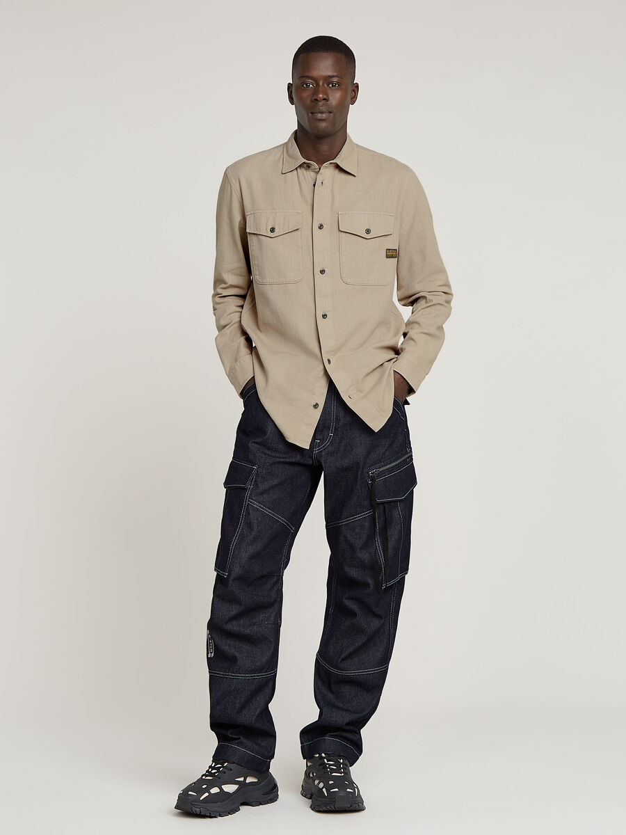 Hemd van het merk G-star in het Beige