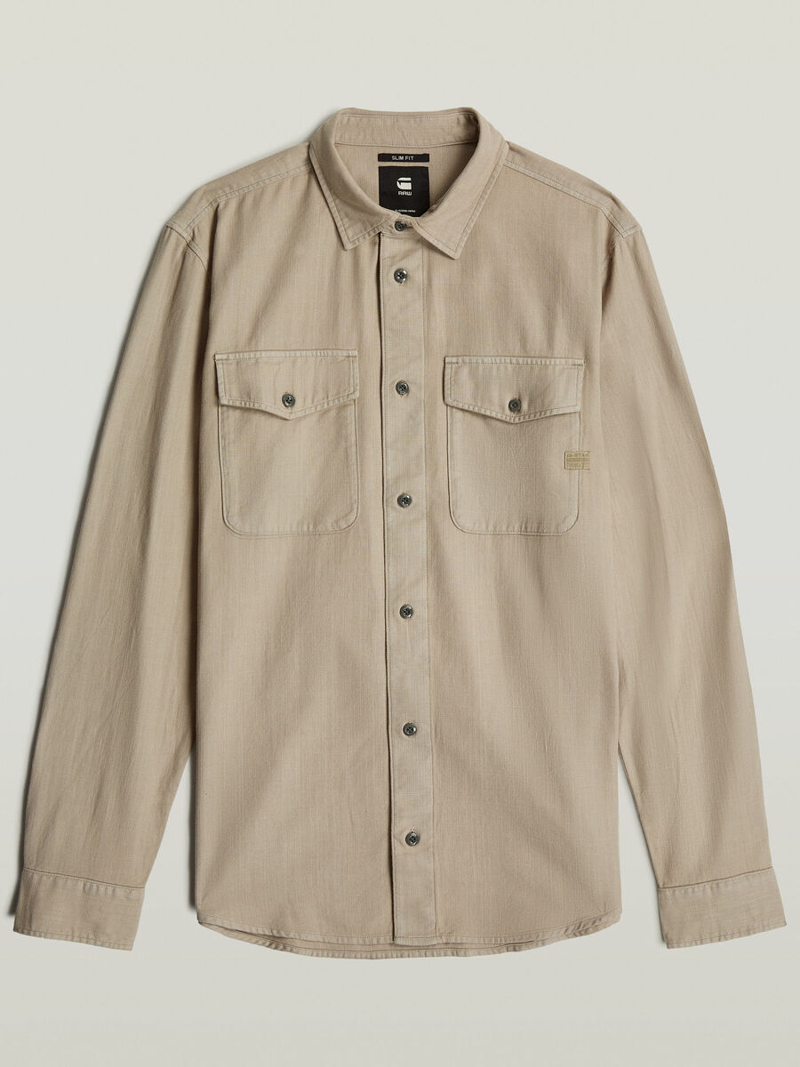 Hemd van het merk G-star in het Beige