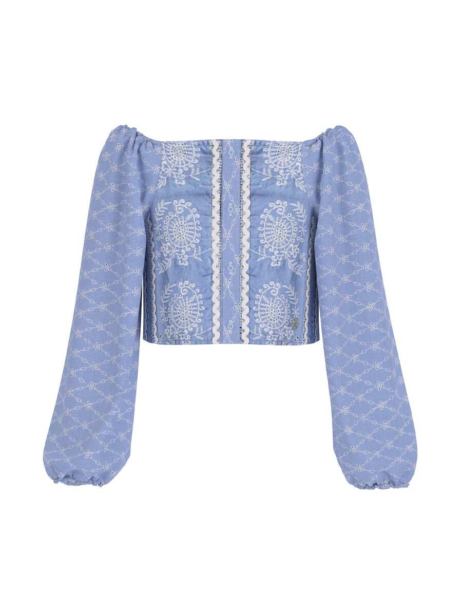 Bloes van het merk Guess in het Blauw