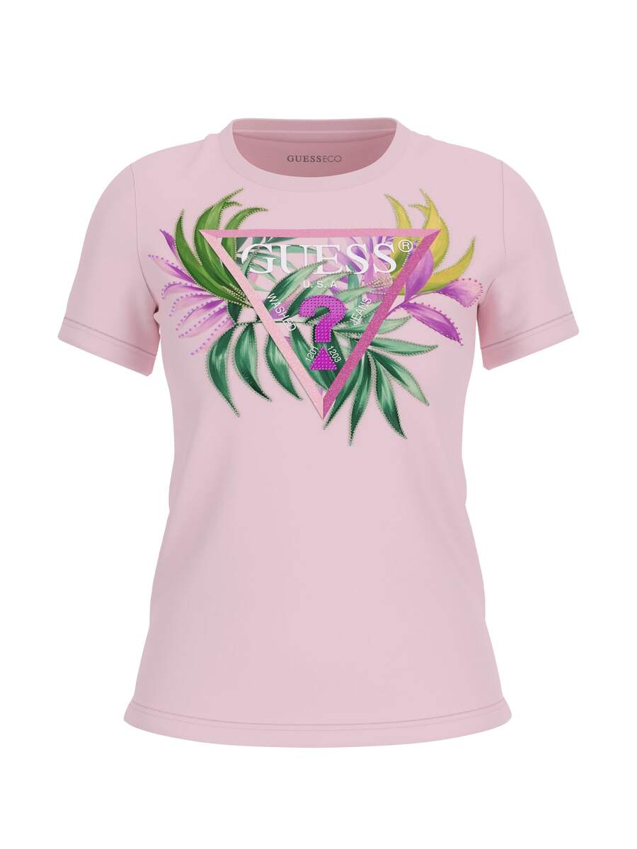 T-shirt van het merk Guess in het Roze