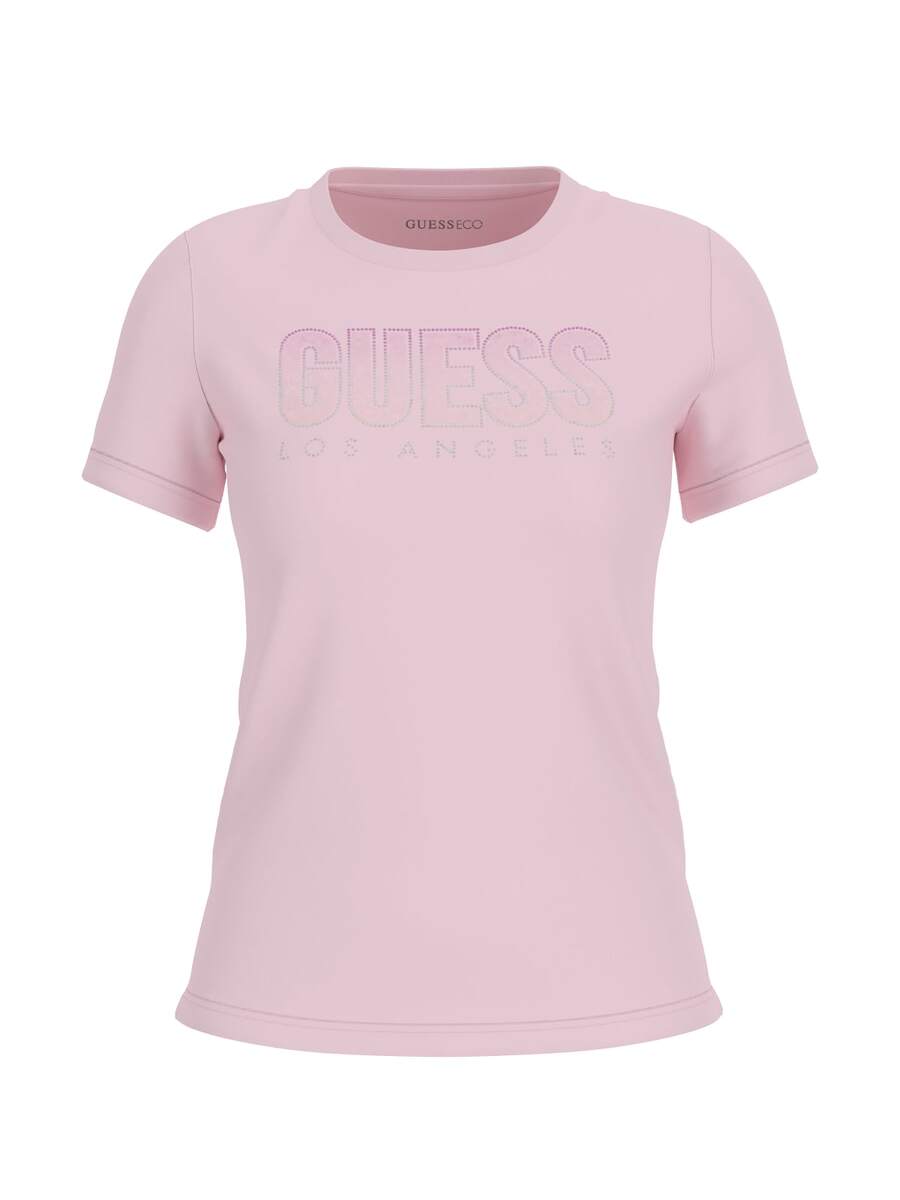 T-shirt van het merk Guess in het Roze