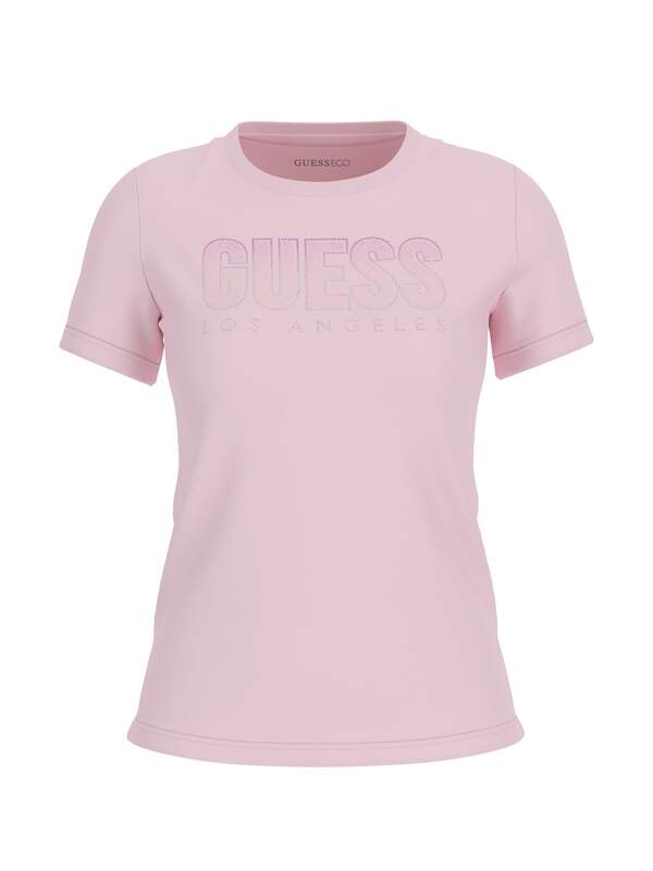 T-shirt van het merk Guess in het Roze