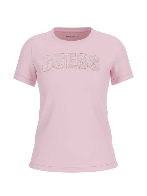 T-shirt van het merk Guess in het Roze