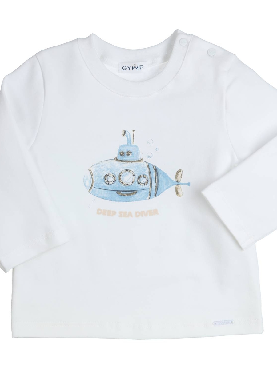 T-shirt van het merk Gymp in het Wit