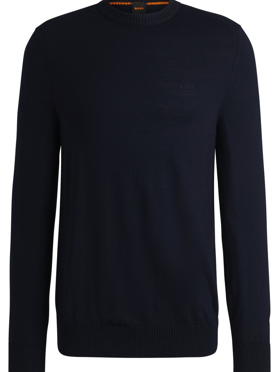 Pull van het merk Hugo Boss in het Marine
