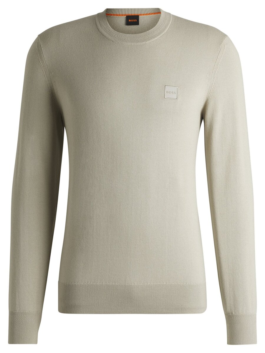 Pull van het merk Hugo Boss in het Beige