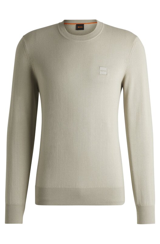 Pull van het merk Hugo Boss in het Beige