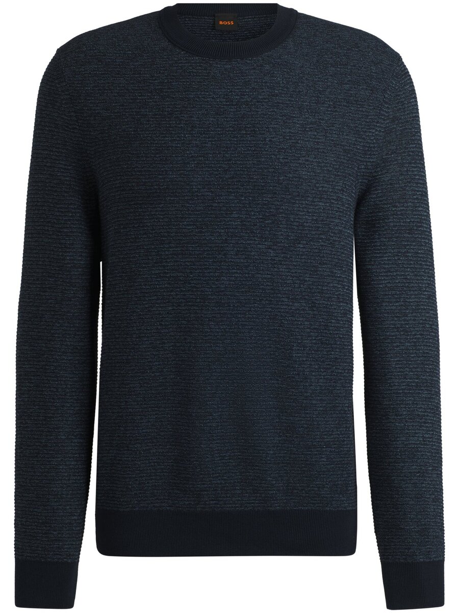 Pull van het merk Hugo Boss in het Marine