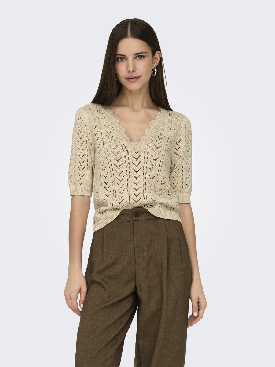 Pull van het merk Jdy in het Beige