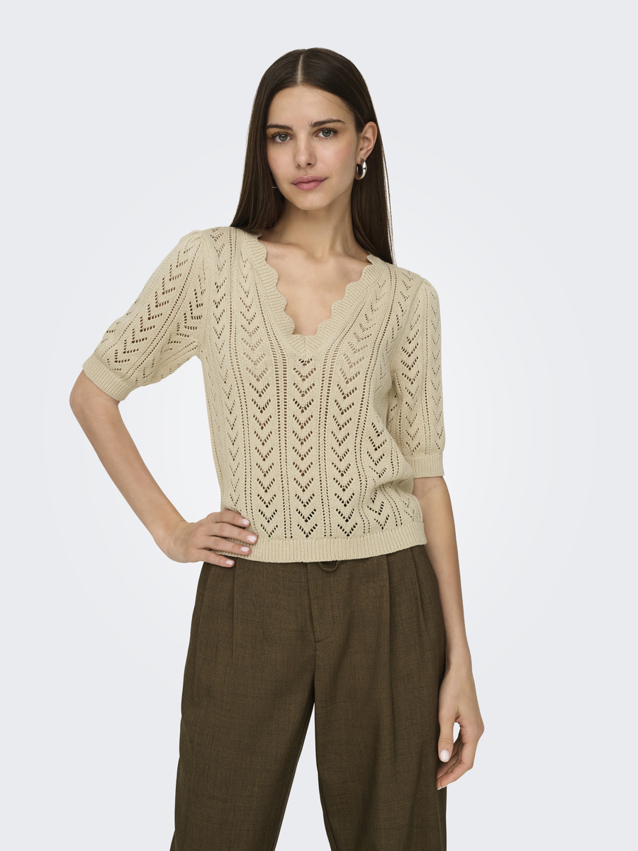 Pull van het merk Jdy in het Beige