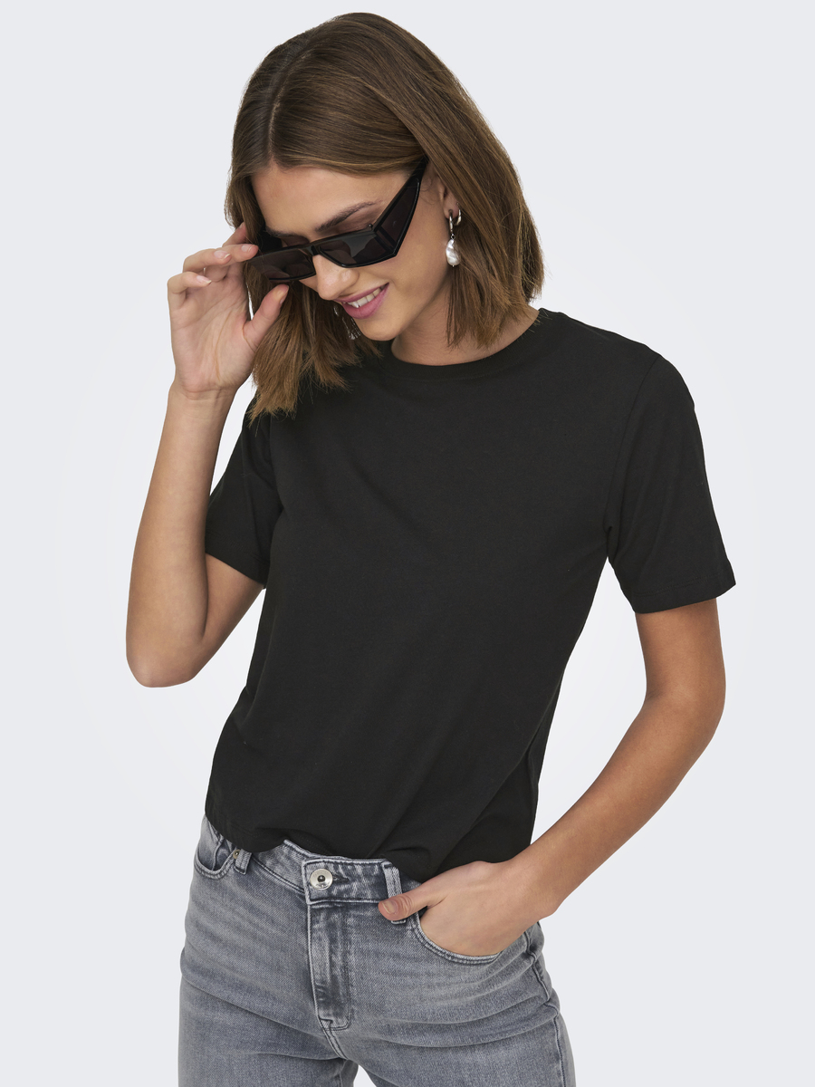 T-shirt van het merk Jdy in het Zwart