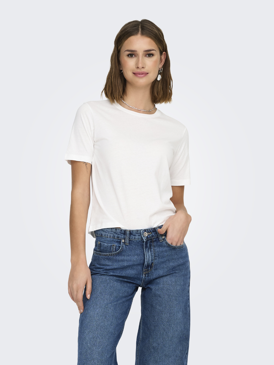 T-shirt van het merk Jdy in het Beige