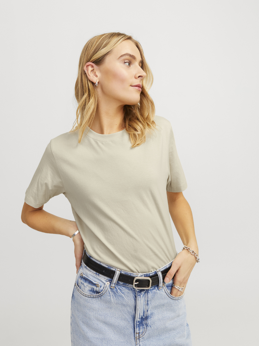T-shirt van het merk Jjxx in het Ecru