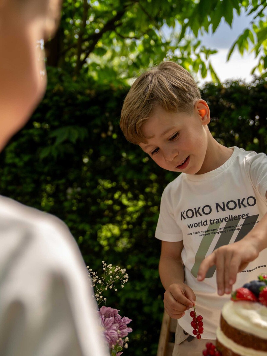 T-shirt van het merk Koko Noko in het Wit