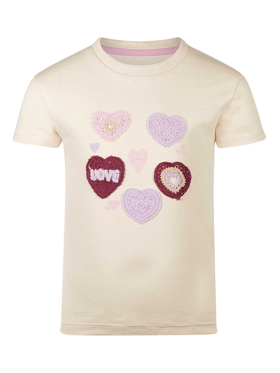 T-shirt van het merk Koko Noko in het Beige